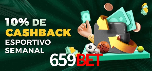 10% de bônus de cashback na 659Bet